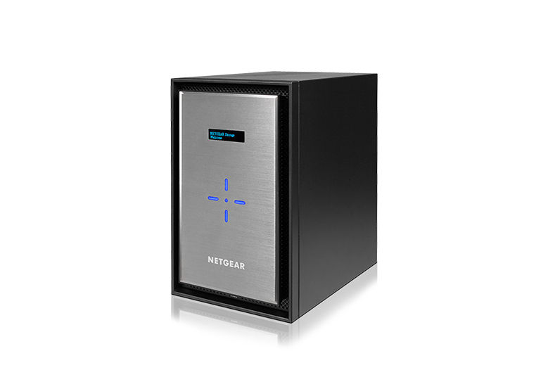 NETGEAR RN628X00 NAS Desktop Intel® Xeon® D D-1521 8 GB DDR4 0 TB ReadyNAS OS Black, Grey