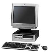 HP Compaq d530 Celeron 2,2 GHz 2 x 128 Mb/40 Gb cd-rom LAN WXP Pro