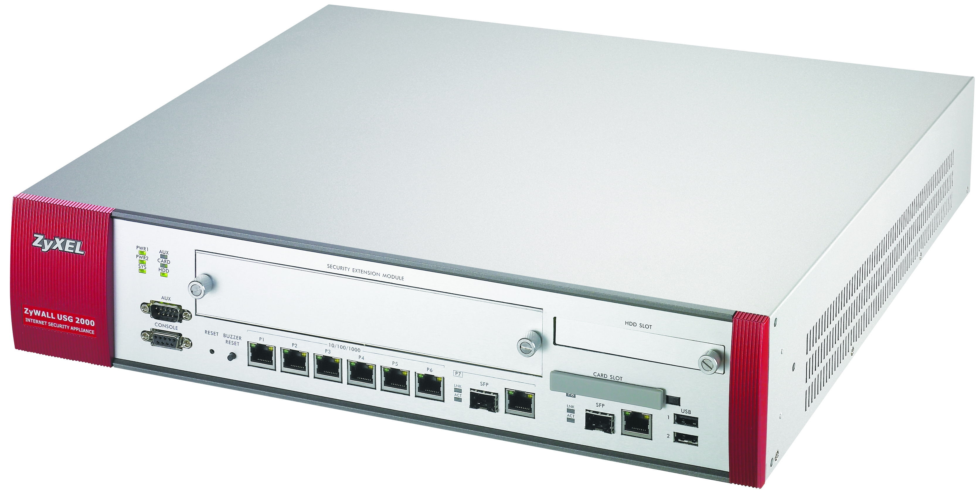 Zyxel ZyWALL USG 2000 hardware firewall 2 Gbit/s