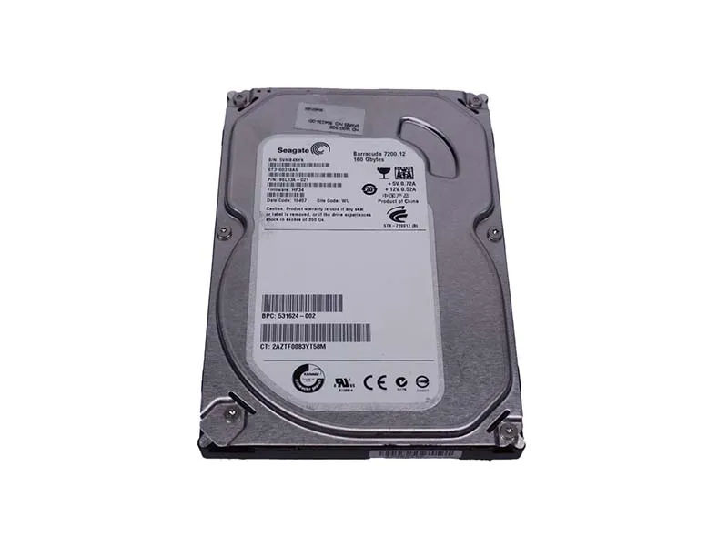531624-002 - HP 160GB 7200RPM SATA 3Gb/s 3.5-in Hard Drive