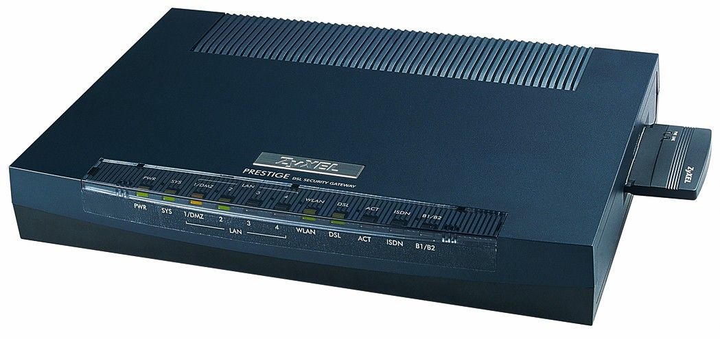 Zyxel P-653HWI wireless router Blue