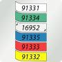 DYMO 91332 printer label Yellow