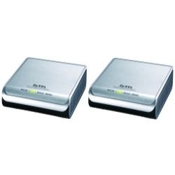 Zyxel PL-100 Powerline Ethernet Adapter (Twin Pack) 85 Mbit/s