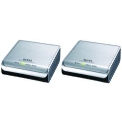 Zyxel PL-100 Powerline Ethernet Adapter (Twin Pack) 85 Mbit/s
