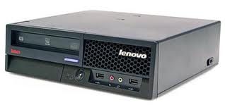 Lenovo ThinkCentre M57p Intel® Core™2 Duo E6550 1 GB DDR2-SDRAM 160 GB Windows Vista Business PC Black