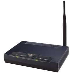 Zyxel P-662HW-D1 802.11g Wireless ADSL2+ 4-port Security Gateway over POTS wireless router