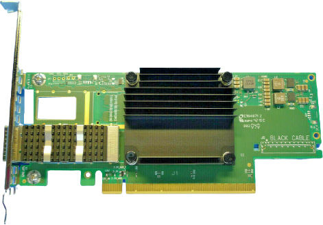 540-BCMU - Dell ConnectX-6 Single-Port HDR100 QSFP56 PCIe Adapter