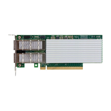 540-BDDX - Dell 2-Port 100Gb/s 100GBase-X QSFP28 PCIe Network Adapter