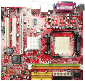 MSI K9VGM-V Socket AM2 micro ATX
