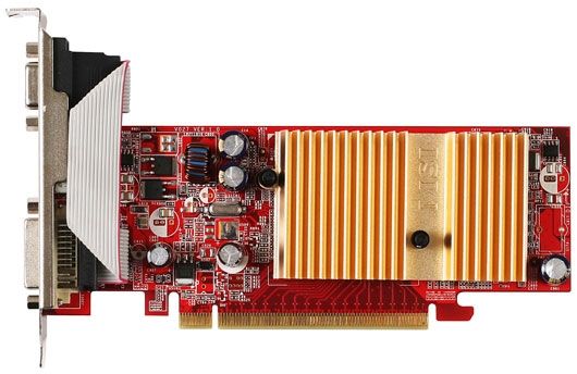 MSI NX7100GS-TD256E graphics card GDDR2