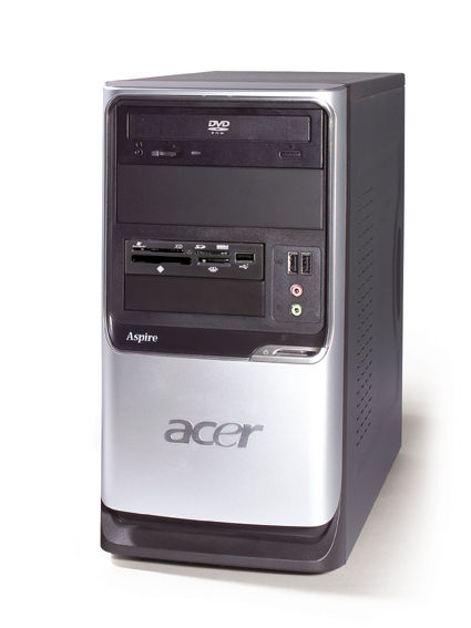 Acer Aspire T160 AMD Sempron 3400+ 0.5 GB DDR-SDRAM 160 GB NVIDIA GeForce 6200 LE Windows XP Professional Tower PC