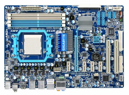 GIGABYTE GA-MA770-UD3 AMD 770 Socket AM3 ATX