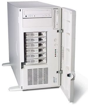 Acer ALTOS G510F 2.8 512MB 3X36GB U320 80P server Tower 2.8 GHz 0.5 GB