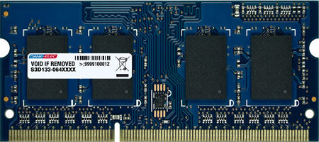 Acer DDRIII 1066 1GB memory module 1 x 2 GB DDR3 204-pin SO-DIMM