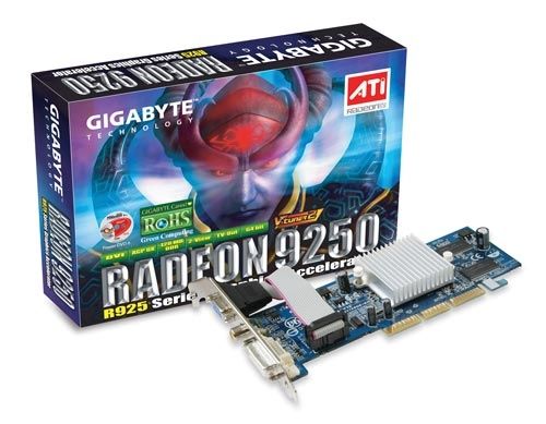 GIGABYTE Radeon 9250 128MB DDR GDDR