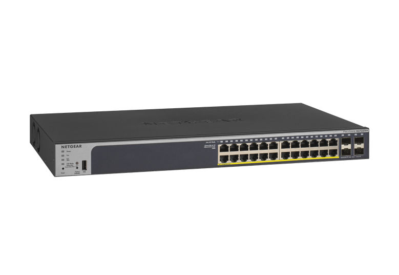 NETGEAR 28-Port PoE Gigabit Ethernet Smart Switch (GS728TPP)