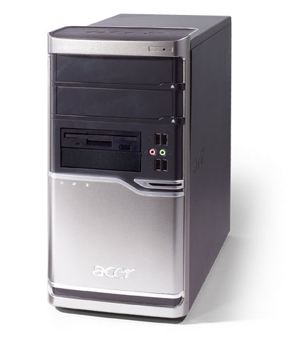 Acer Veriton 6800 Intel® Pentium® D 820 0.5 GB DDR2-SDRAM 80 GB Windows XP Professional Tower PC