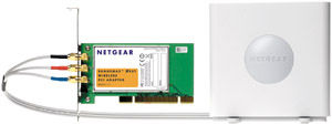 NETGEAR RangeMax NEXT Wireless PCI Adapter 300 Mbit/s