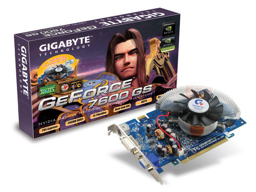 GIGABYTE GeForce 7600 GS 256MB DDR2 GDDR2
