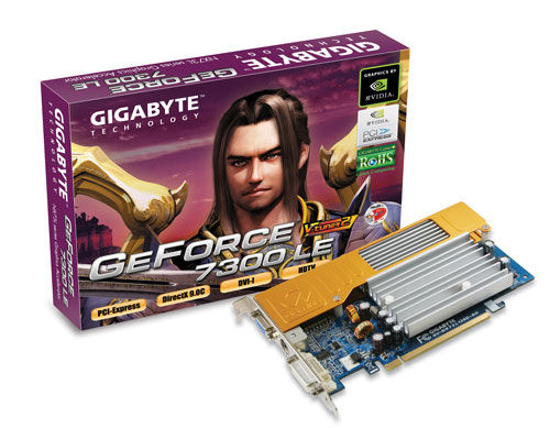 GIGABYTE GV-NX73L128D-RH graphics card GDDR2