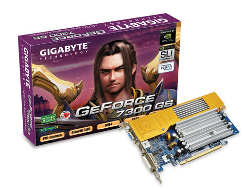 GIGABYTE NVIDIA GeForce 7300 GS 256MB DDR2 GDDR2