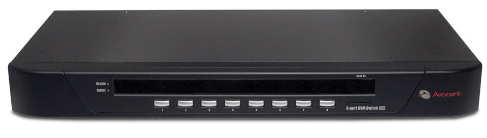 Vertiv Avocent SwitchView 1000 8-port KVM switch Black