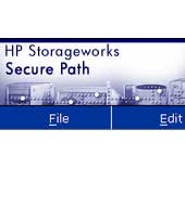 HP StorageWorks Secure Path v3.0E -UX Workgroup Edition 5 Host License and Media Support -UX 11i v2 Local storage