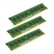 Kingston Technology ValueRAM KVR1333D3D8R9SK3/6G memory module 6 GB 3 x 2 GB DDR3 240-pin DIMM ECC