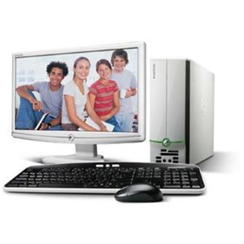 Acer eMachines EL1300 AMD Athlon 2650e 1 GB DDR2-SDRAM 160 GB NVIDIA GeForce 6150 SE Windows XP Home Edition Desktop PC White