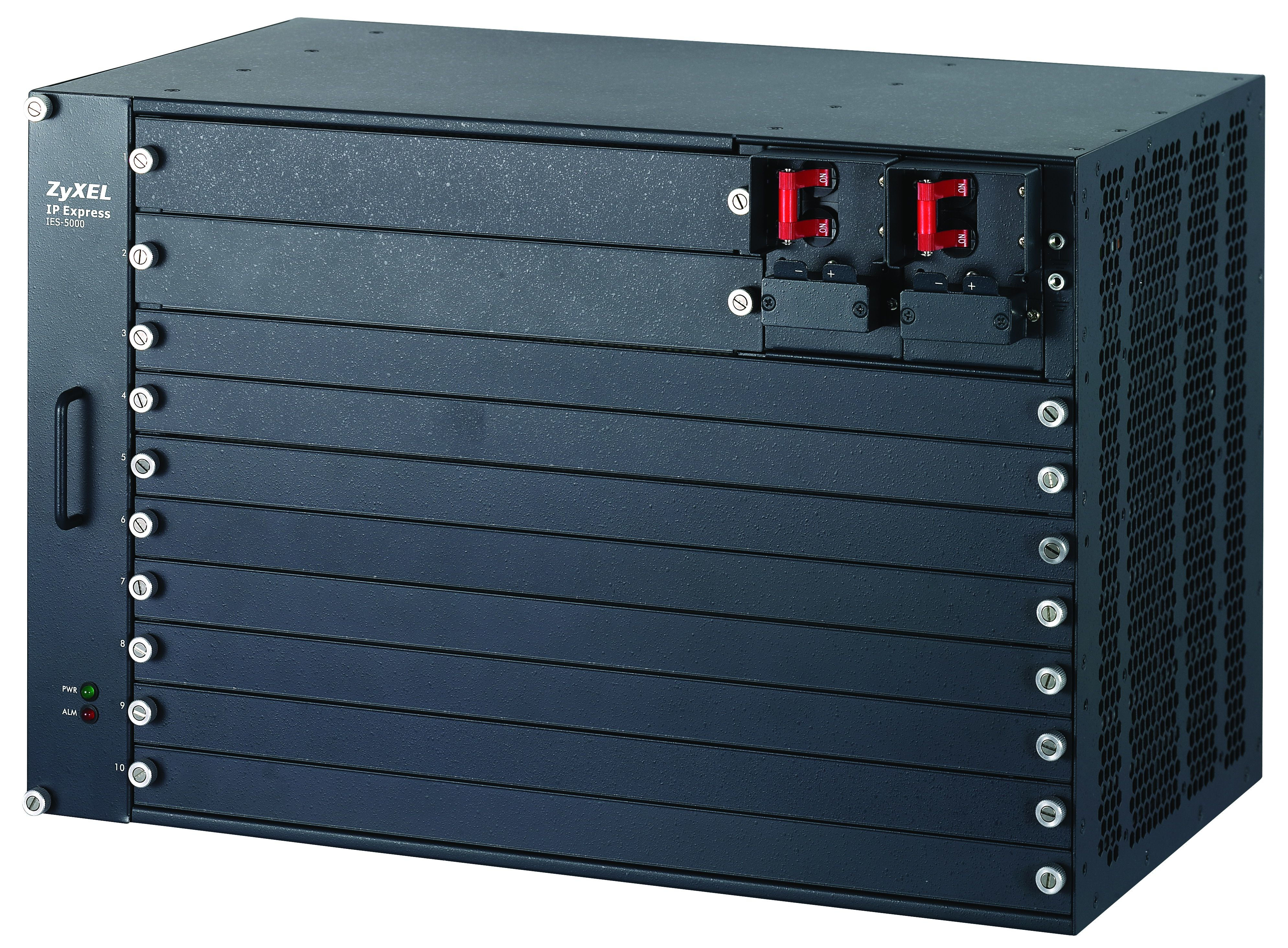 Zyxel IES-5000M network equipment chassis Blue