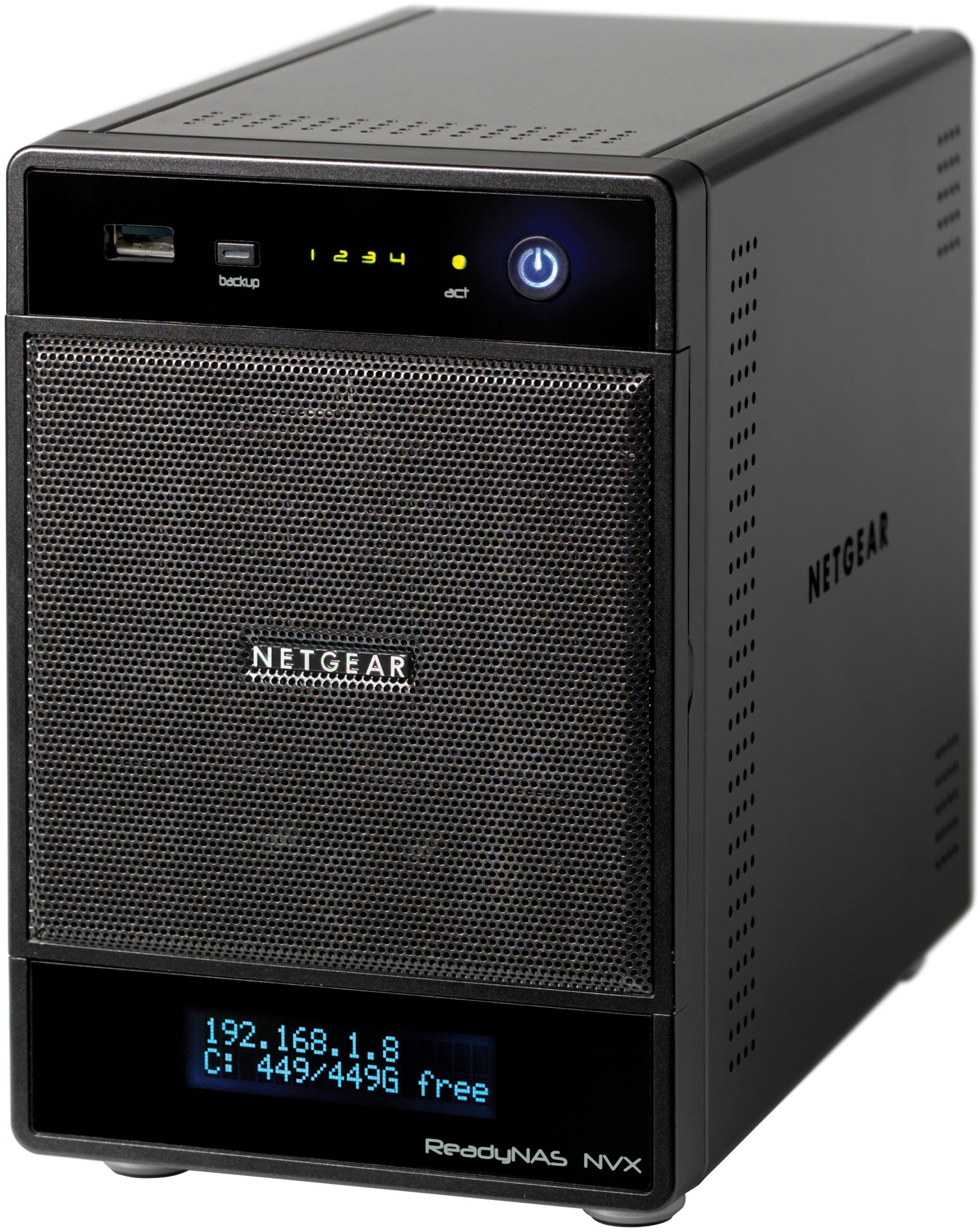 NETGEAR RNDX400E+BESR NAS/storage server 1 GB DDR2 0 TB