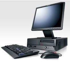 Lenovo ThinkCentre A55 + 1GB Intel® Core™2 Duo E4500 DDR2-SDRAM 160 GB Intel® GMA 3000 Windows XP Professional SFF PC