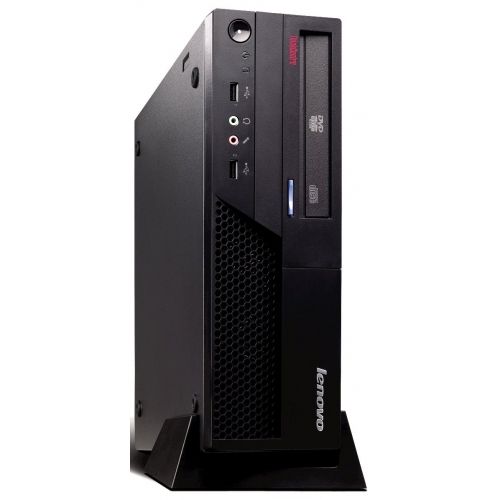 Lenovo ThinkCentre M58 Intel® Core™2 Duo E7400 2 GB DDR3-SDRAM 250 GB Intel® GMA 4500M Windows Vista Business SFF PC Black