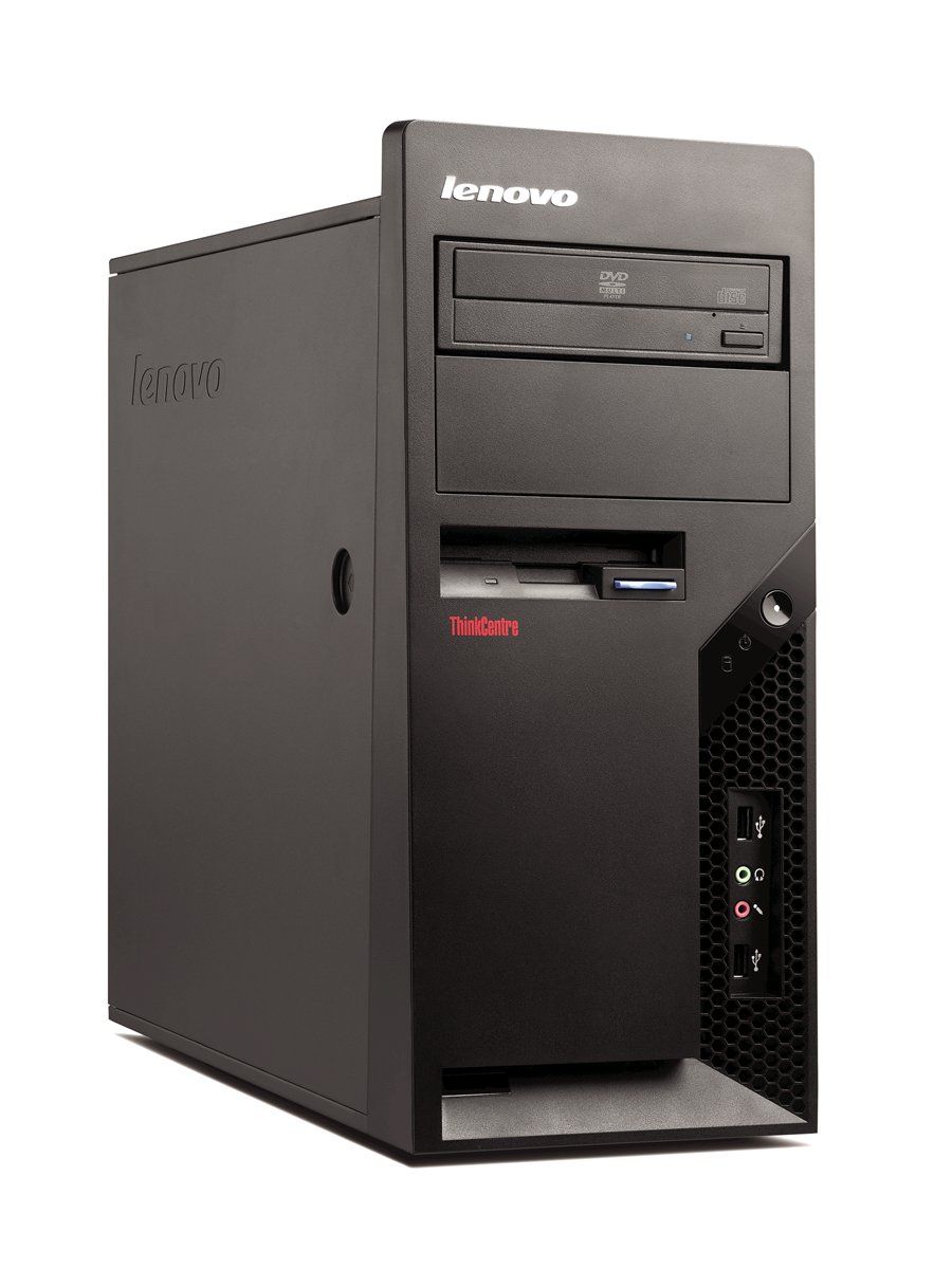 Lenovo ThinkCentre M58 Intel® Core™2 Duo E8500 2 GB DDR3-SDRAM 320 GB Intel® GMA 4500M Windows Vista Business Tower PC Black