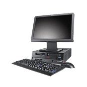 Lenovo ThinkCentre M57 9172 Intel® Core™2 Duo E6550 1 GB DDR2-SDRAM 160 GB Windows Vista Business Desktop PC Black