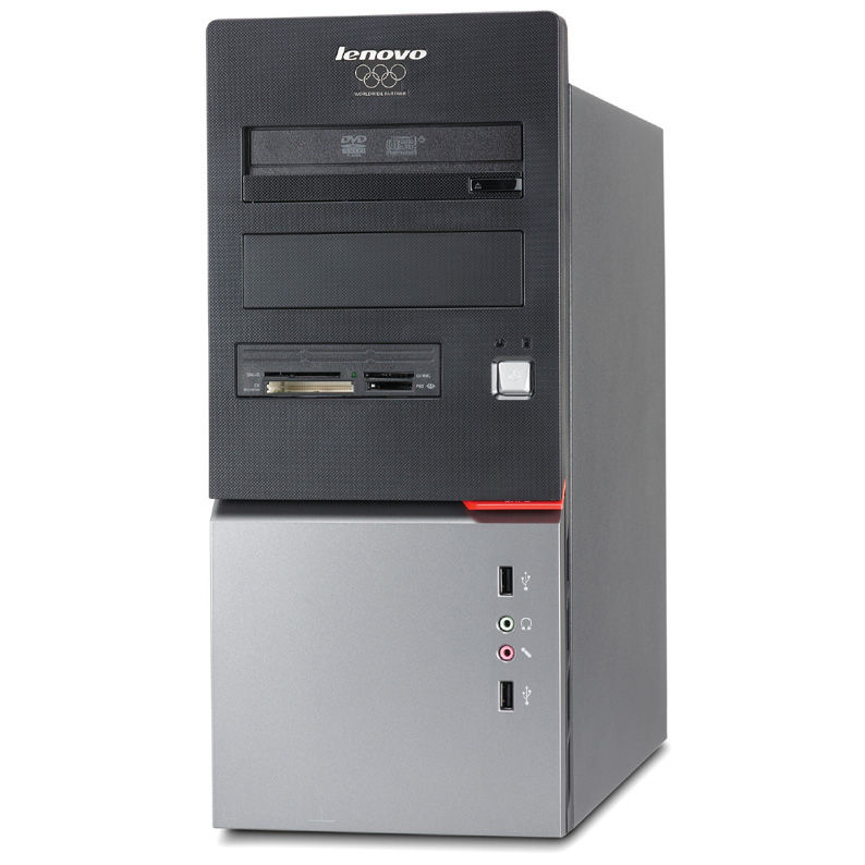Lenovo 3000 J200 Intel® Itanium® E2160 1 GB DDR2-SDRAM 160 GB Intel® GMA 950 Windows Vista Business Tower PC Black, Grey