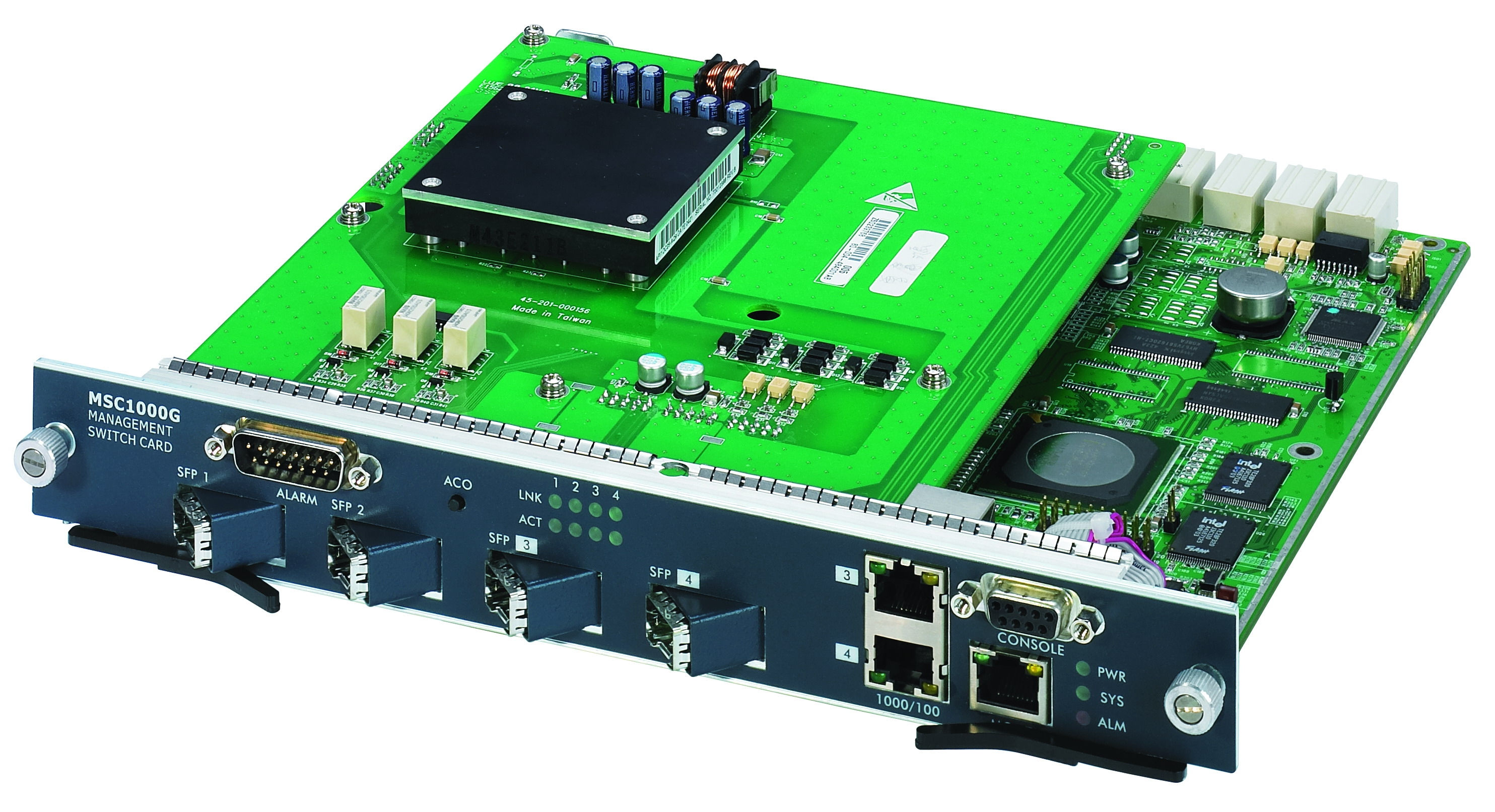 Zyxel MSC1000G network switch module Fast Ethernet, Gigabit Ethernet