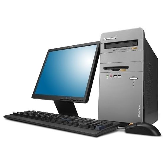 Lenovo 3000 J100 Intel® Pentium® 4 524 0.5 GB 160 GB Intel® GMA 950 Windows XP Professional Tower PC