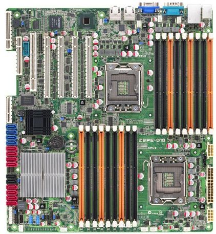 ASUS Z8PE-D18 motherboard Intel® 5520 SSI EEB