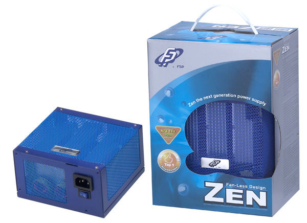 FSP / Fortron ZEN 300 Fanless power supply unit 300 W Blue