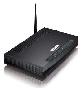 Zyxel P-660HWP-I wireless router Fast Ethernet Black