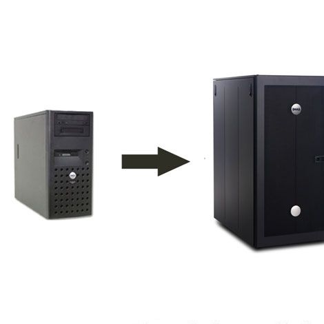DELL 770-10692 rack console Black