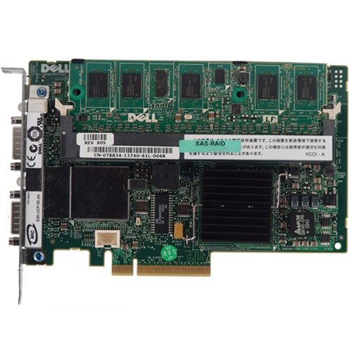 DELL PERC 5/E RAID controller PCI Express x8 3 Gbit/s