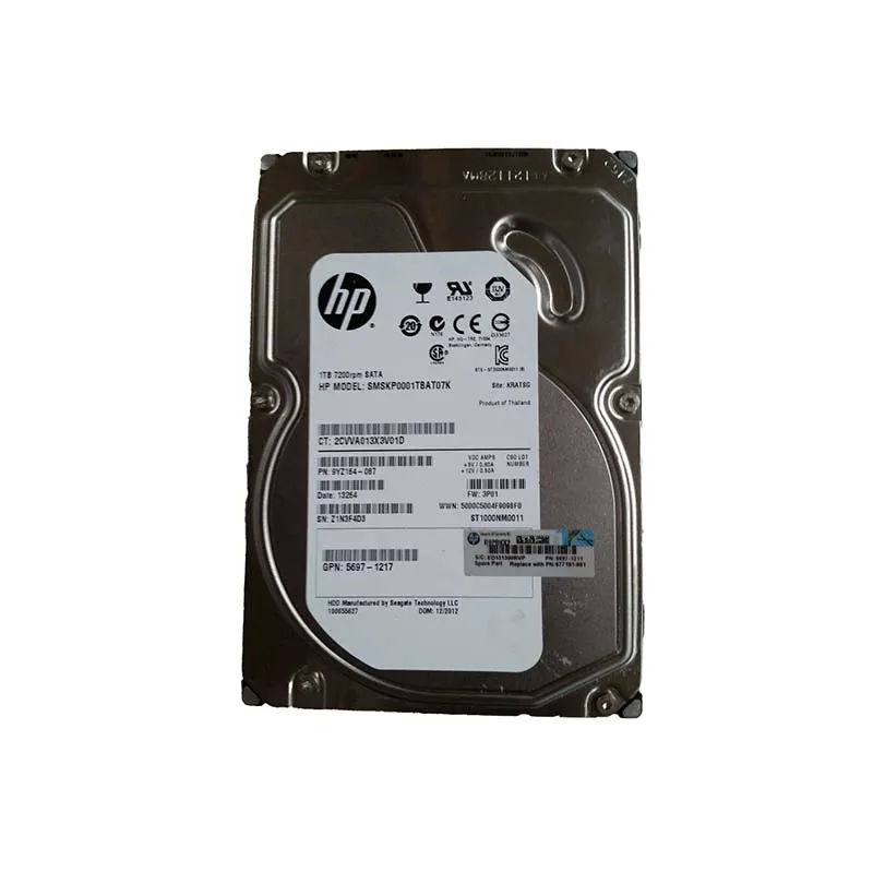 5697-1217 - HP 1TB 7200RPM SATA 6Gb/s 3.5-in Hard Drive