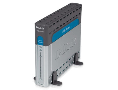 D-Link DSL 504T wireless router Fast Ethernet