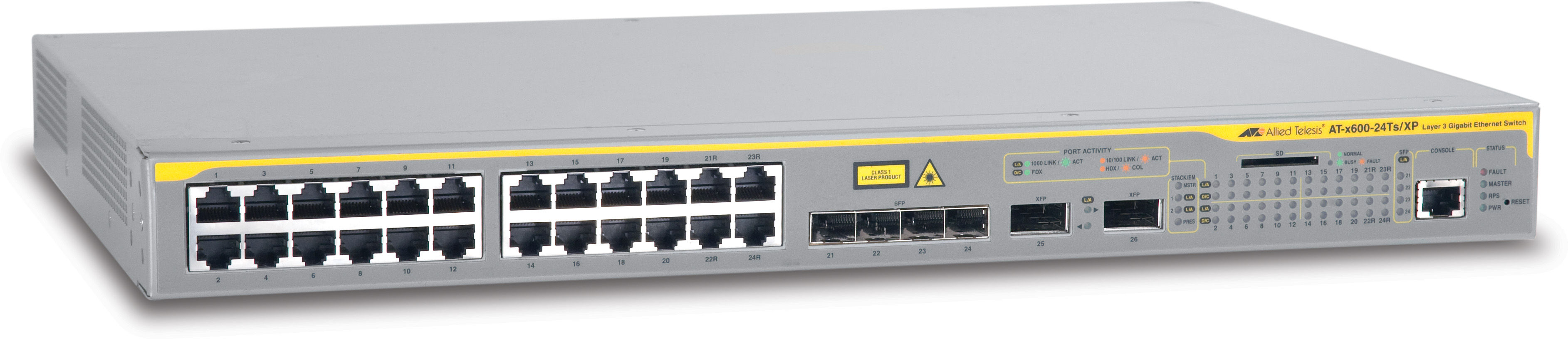 Allied Telesis AT-X600-24TS/XP network switch Managed L3