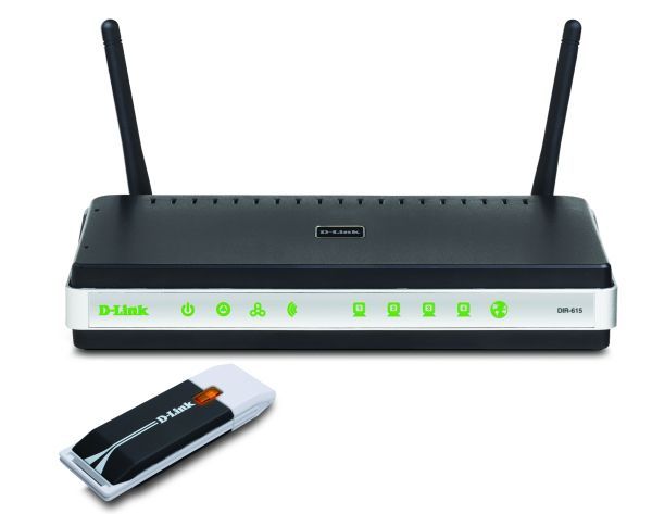 D-Link DKT-400 wireless router Fast Ethernet Black