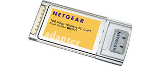 NETGEAR WG511T 108Mbps Wless PCCard Internal 108 Mbit/s