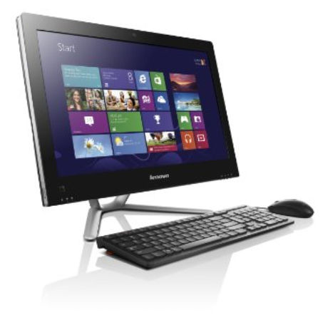 Lenovo Essential C540 Intel Pentium G G2020 58.4 cm (23") 1920 x 1080 pixels All-in-One PC 4 GB DDR3-SDRAM 500 GB HDD Wi-Fi 4 (802.11n) Black