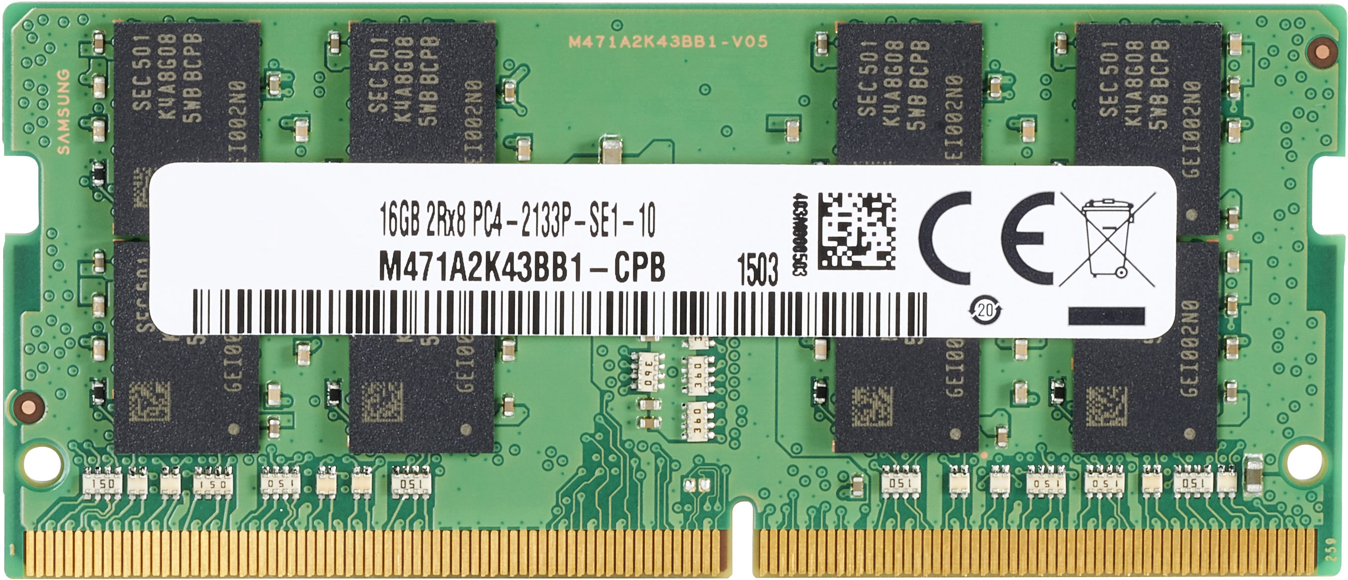 HP 16GB (1x16GB) DDR4-2400 ECC Reg RAM